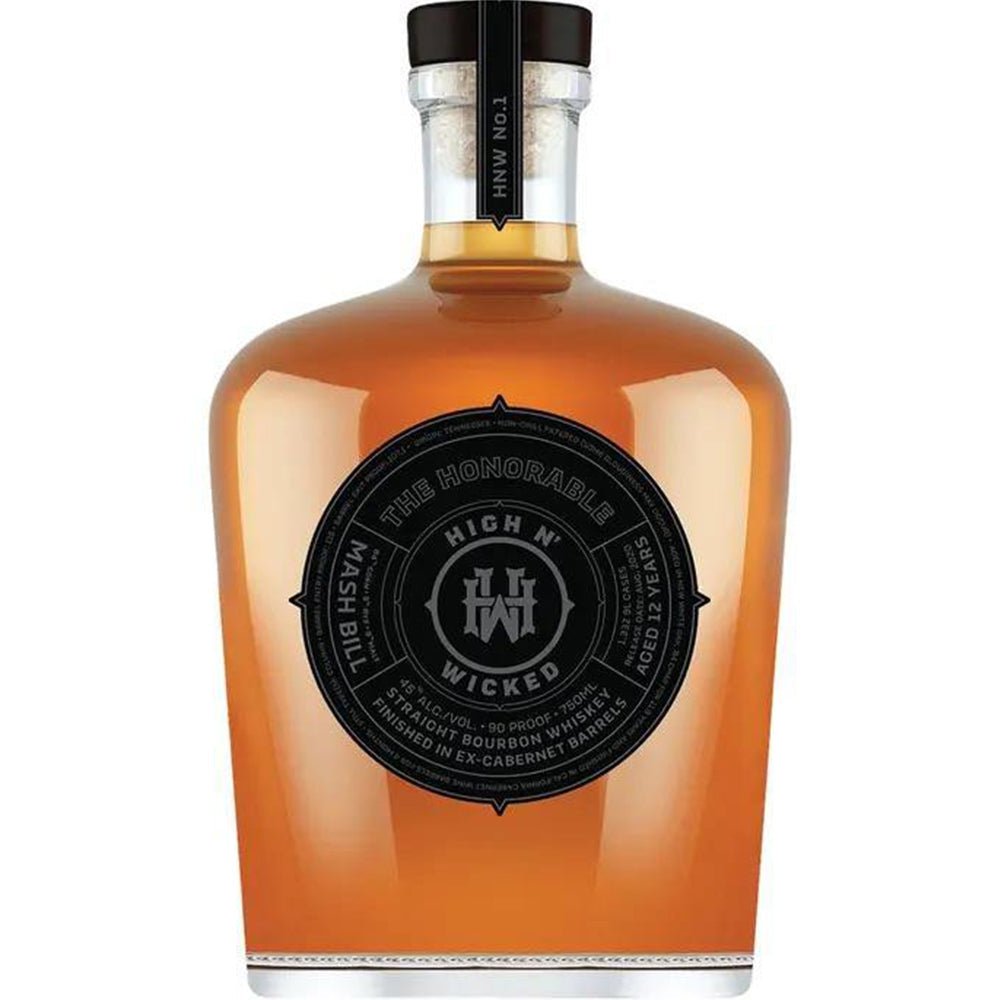 High N' Wicked 12 Year The Honorable Straight Bourbon Whiskey