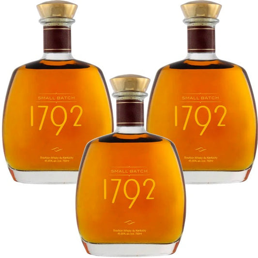 Discover the Rich Flavor of 1792 Small Batch Kentucky Straight Bourbon Whiskey: 3 Bottles Bundle