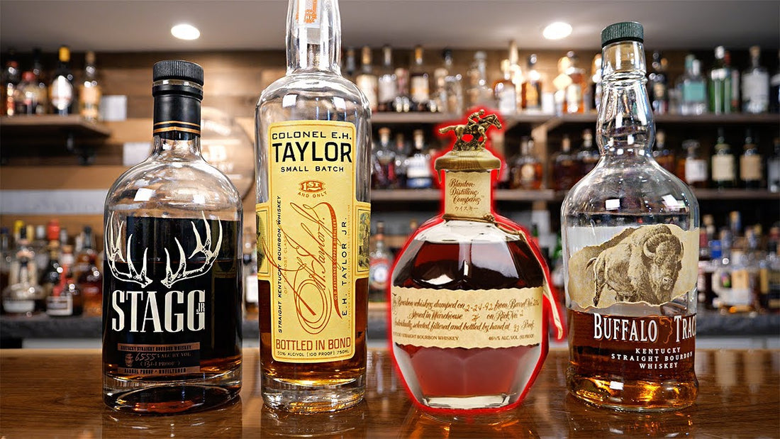 Blanton's, Eagle Rare, and Buffalo Trace