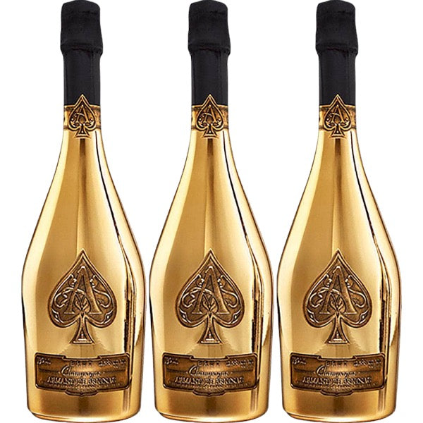 The Ultimate Luxury: Armand de Brignac Gold Brut Champagne