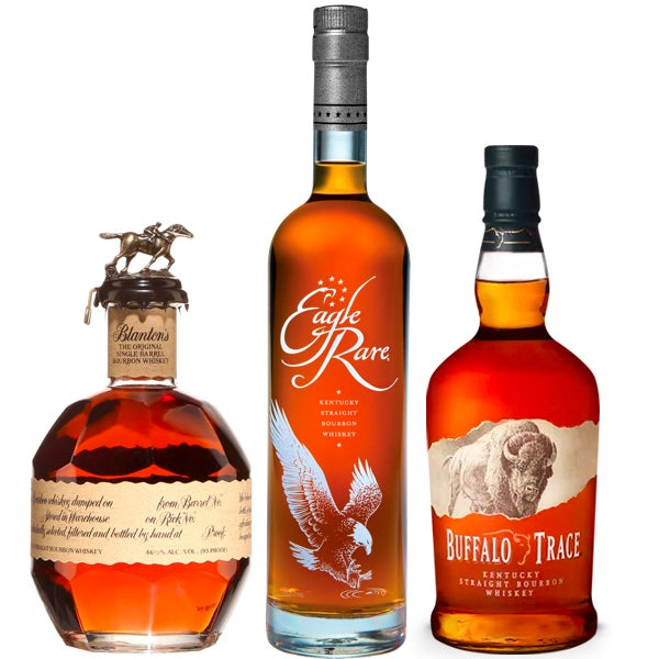 Discover the Bourbon Trio: Blanton’s Original, Eagle Rare & Buffalo Trace Bundle