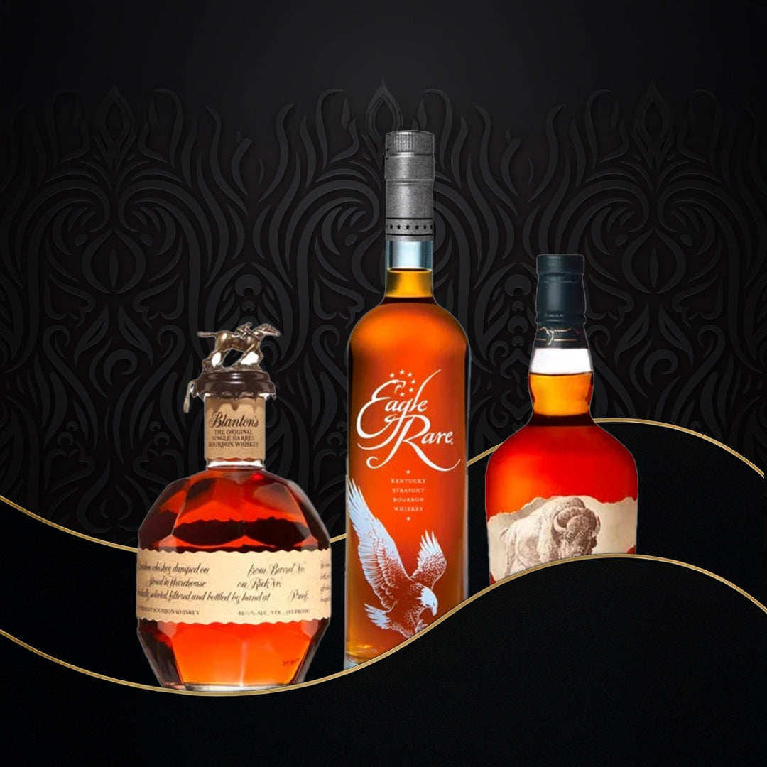 Blanton's シングルバレルバーボン 三本セット Amazon.co.jp: Blanton's SINGLE BARREL ブラントン シングル
