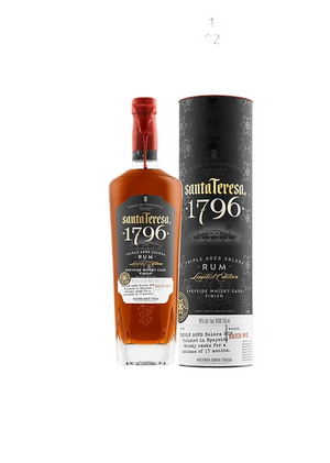 Santa Teresa Dark Rum 1796 Triple Aged Solera Limited Edition 92