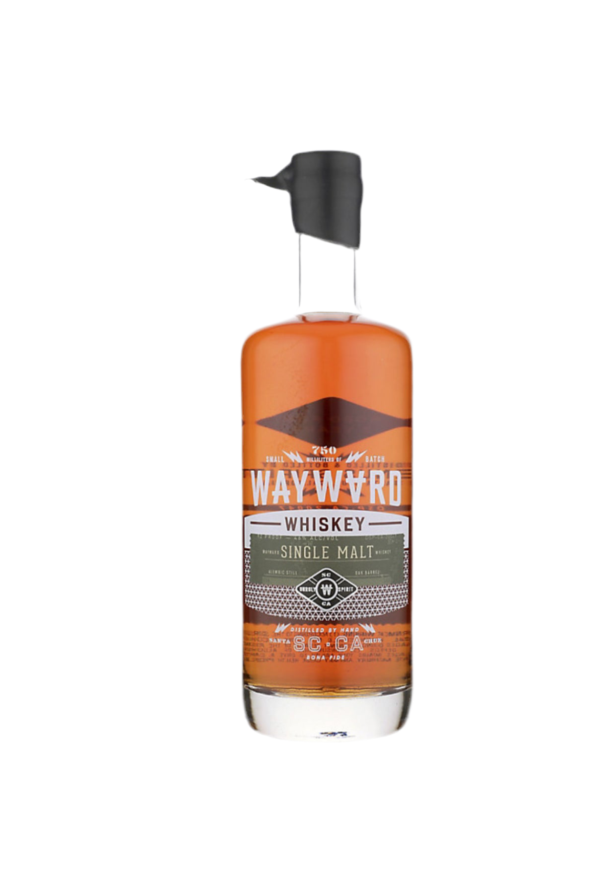 Wayward Single Malt Whiskey Small Batch 92