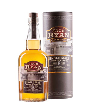 Jack Ryan 12 Year Old Irish Single Malt Whiskey