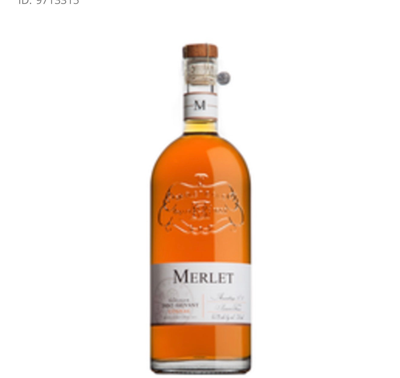 Merlet Cognac Saint Sauvant 6B 750ML