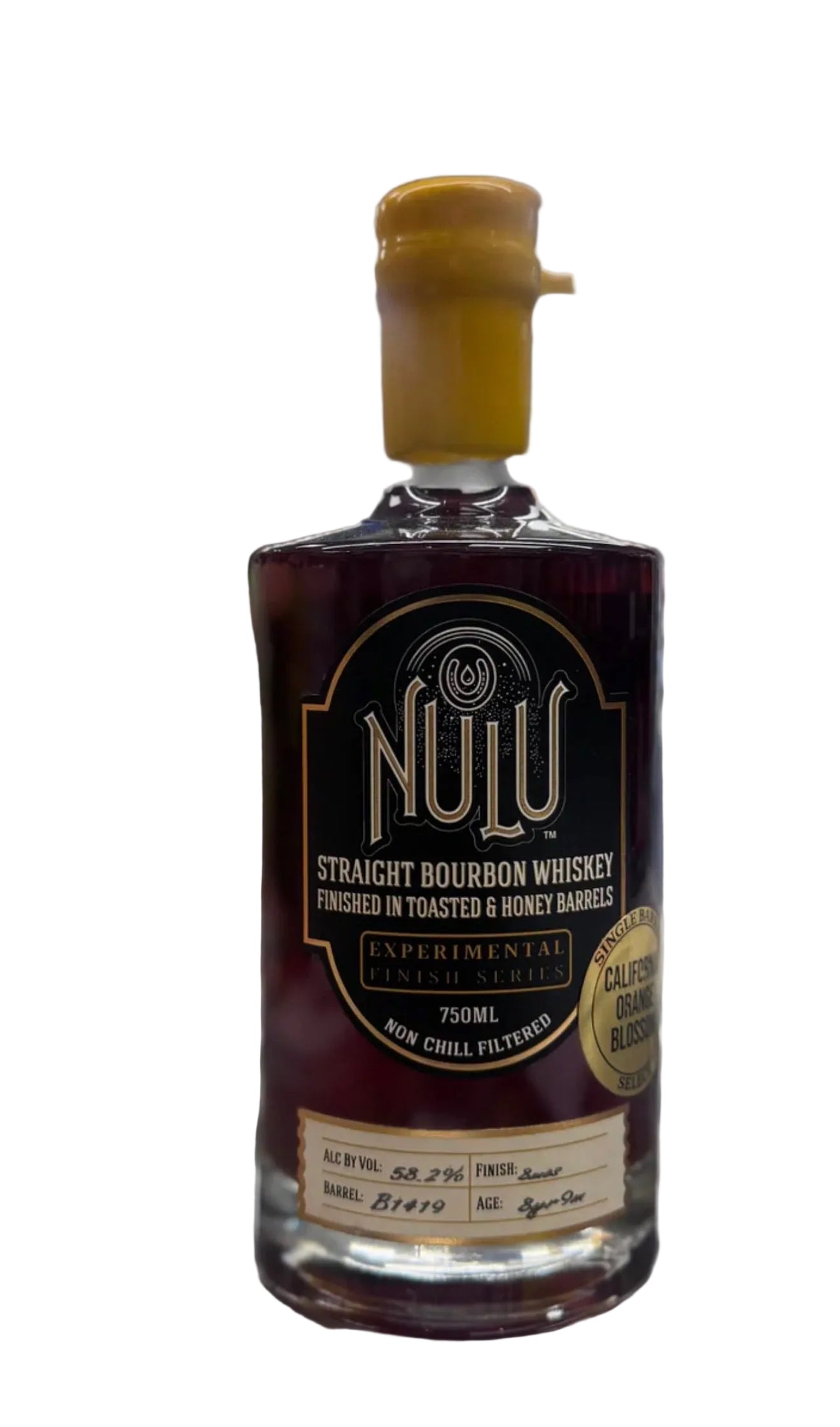 NULU TOASTED HONEY FINISHED BOURBON 750ml
