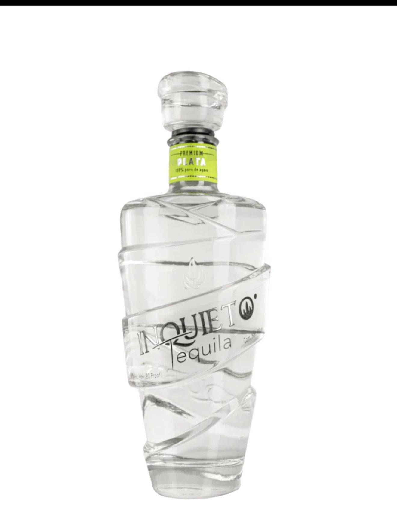inquieto tequila plata 750ml