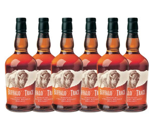 buffalo trace Kentucky straight bourbon, 6 pack bundles  750 ml