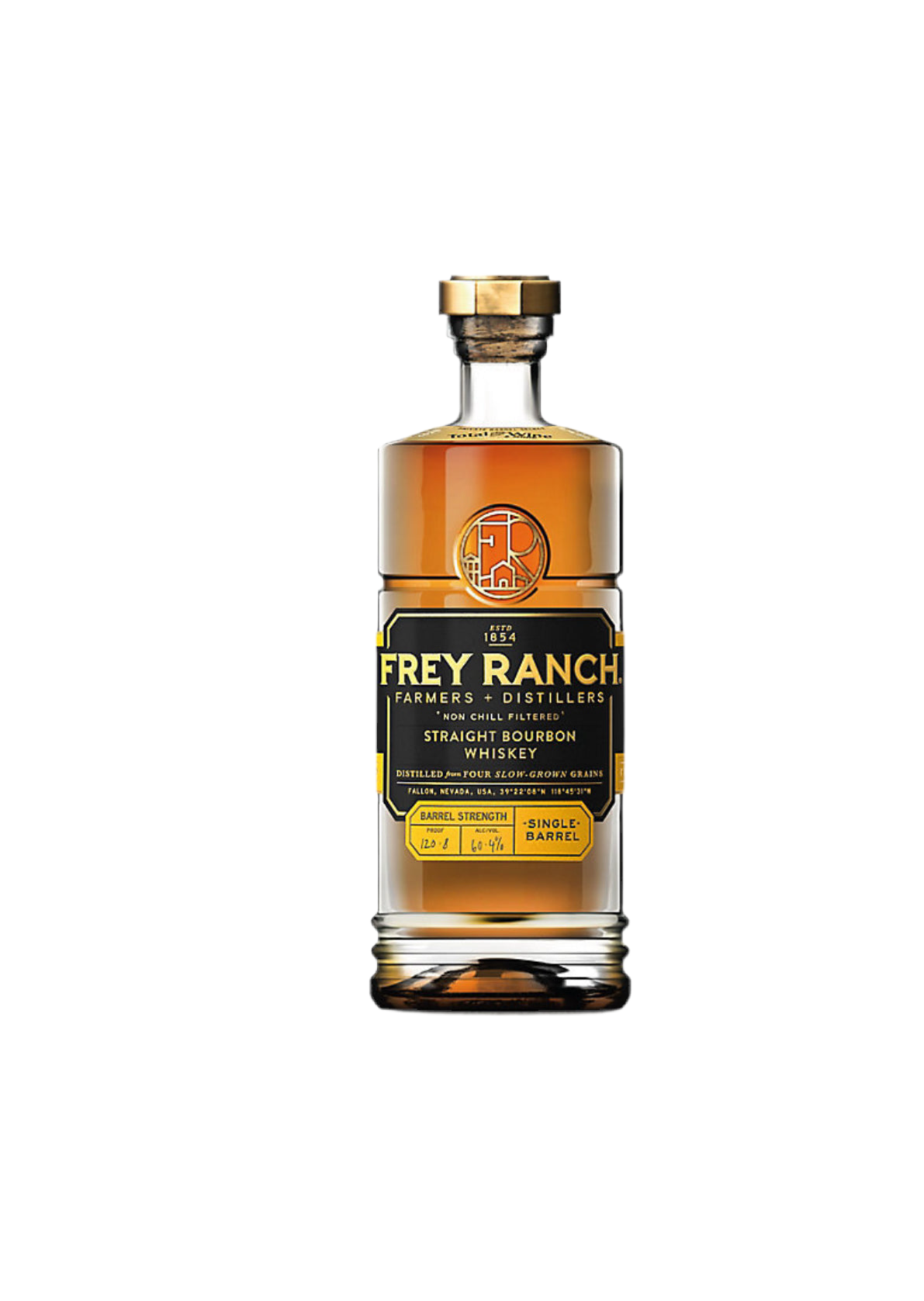 Frey Ranch Straight Bourbon Barrel Strength Single Barrel 123.7