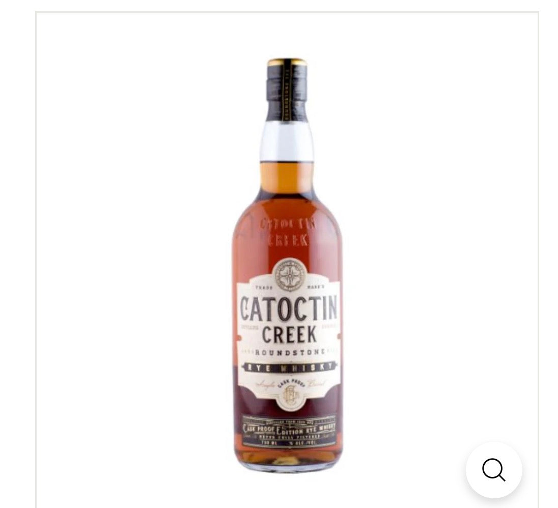 CATOCTIN CREEK ROUNDSTONE RYE CASK STRENGTH