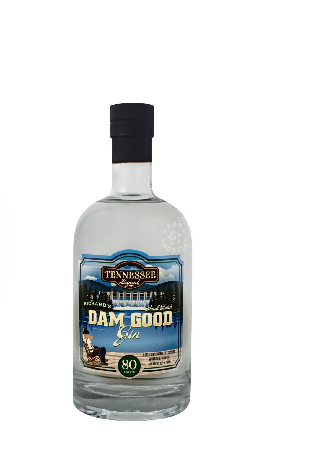 Tennessee Legend Dam Good Gin (750 ml)