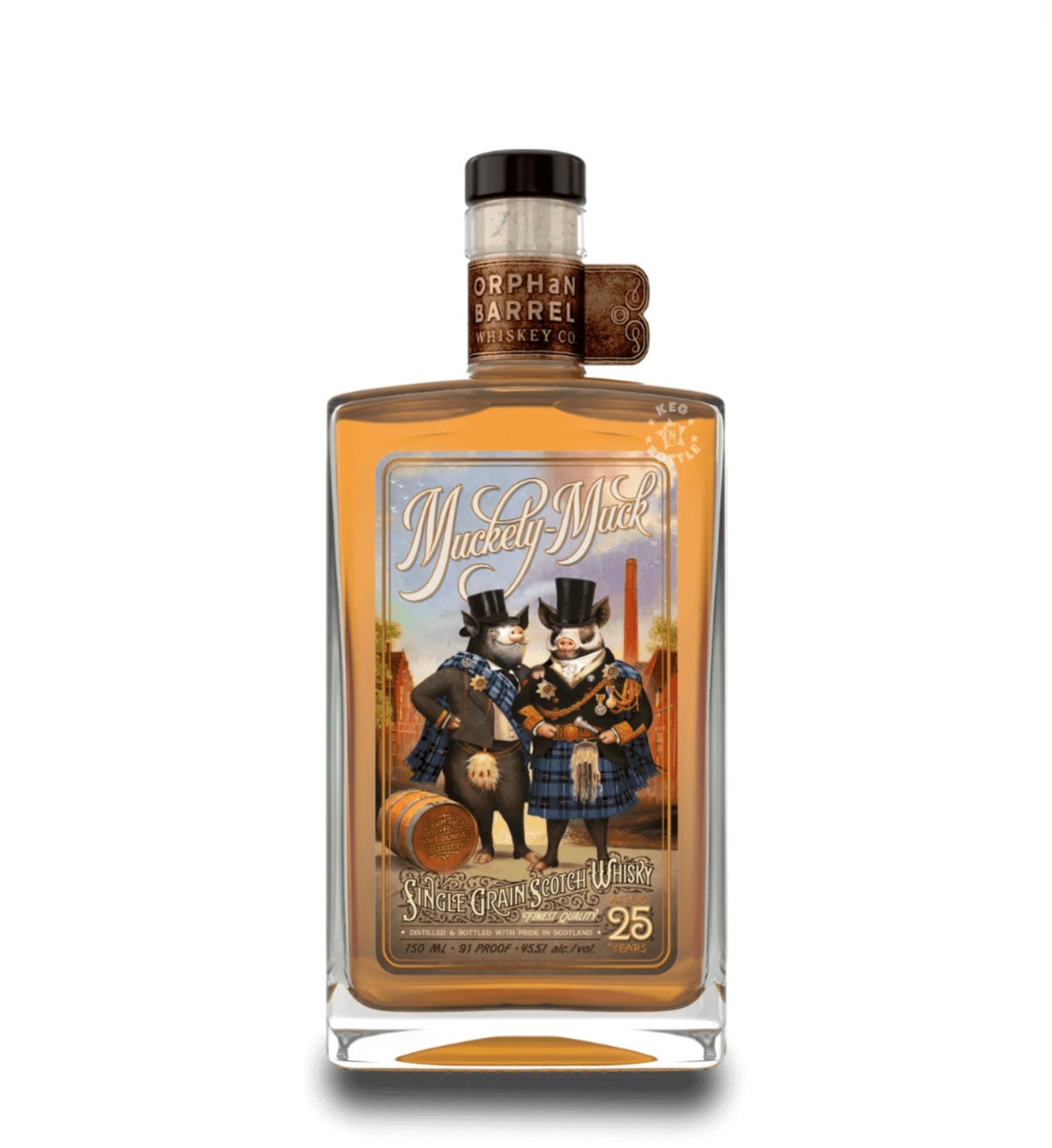 Orphan Barrel Muckety-Muck Single Grain Scotch Whiskey 25 Year (750 ml)