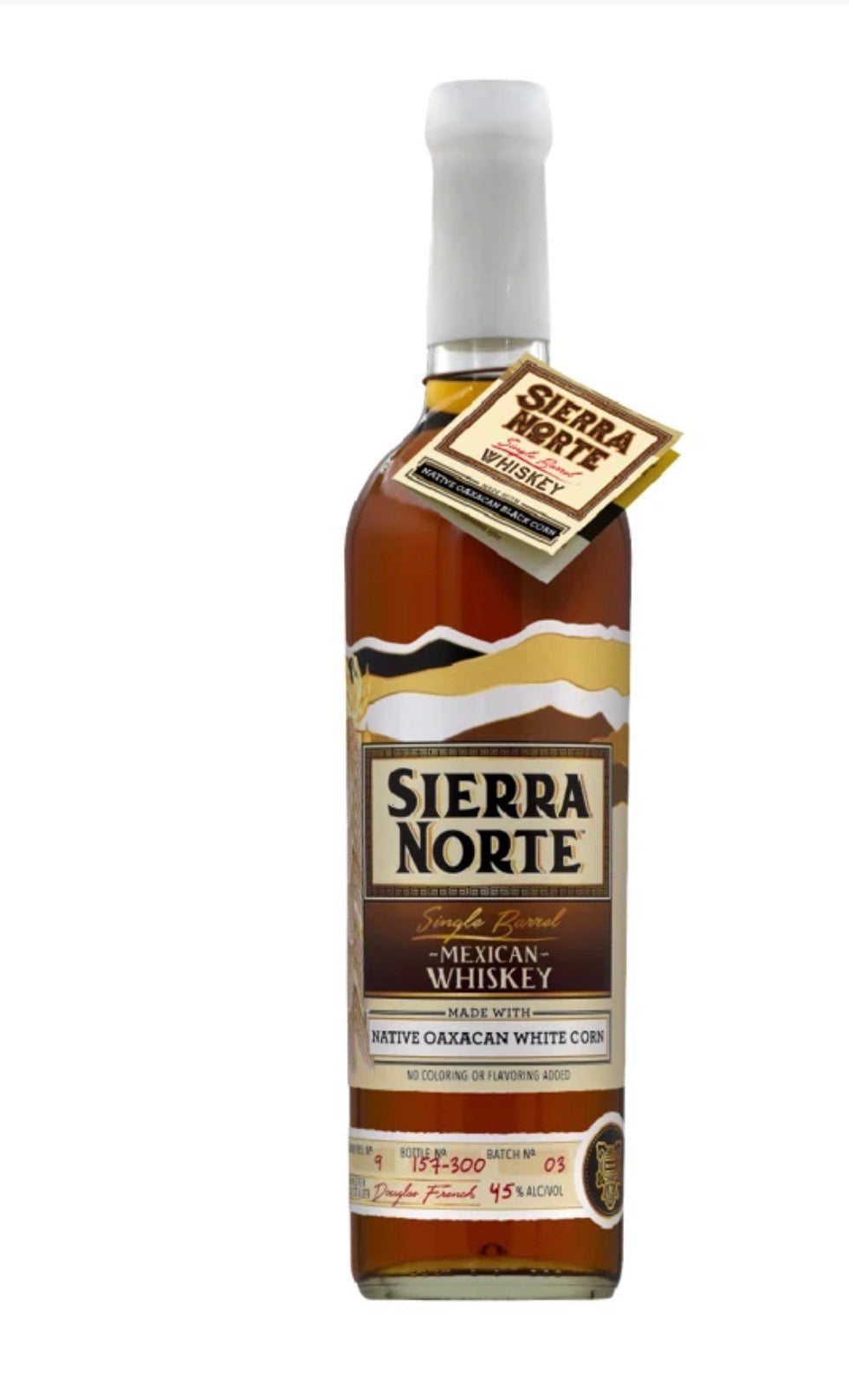 SIERRA NORTE MEXICAN WHISKEY WHITE CORN