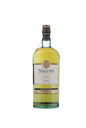 The Singleton Of Dufftown Single Malt Scotch Natural Cask Strength 1985 Prima Ultima 37 Yr 95.4