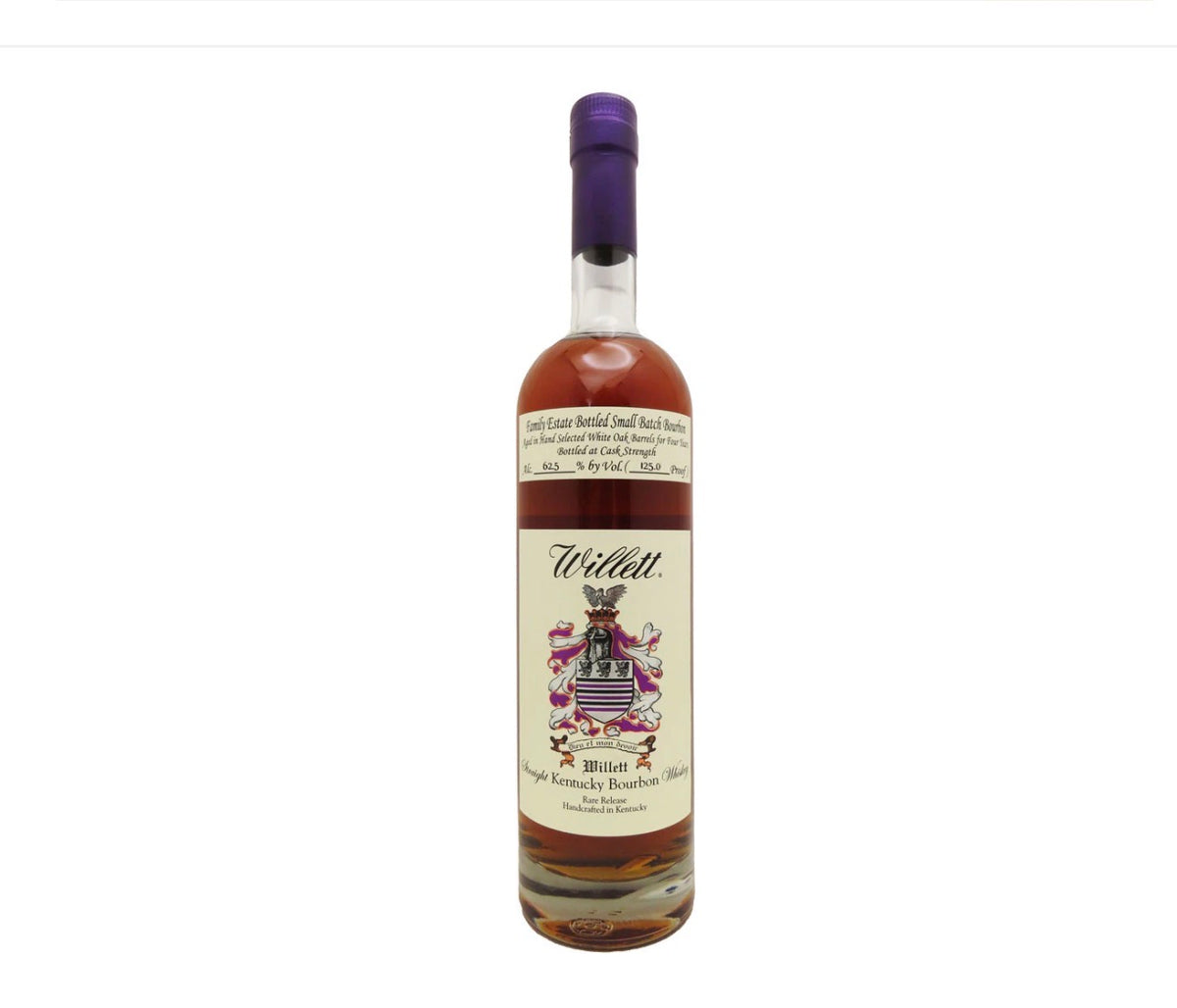 WILLETT FAMILY ESTATE SMALL BATCH BOURBON 4 YEAR OLD 750ML