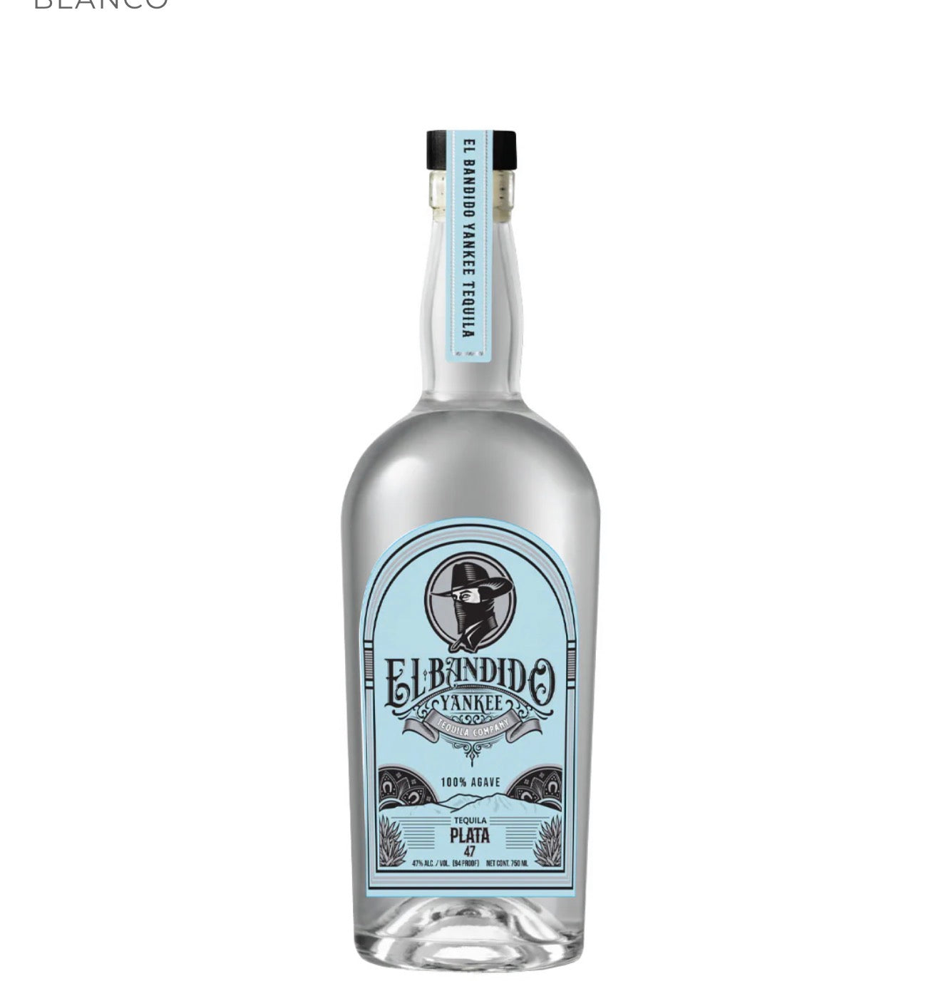 El Bandido Yankee Tequila Plata 47 6B 750ML