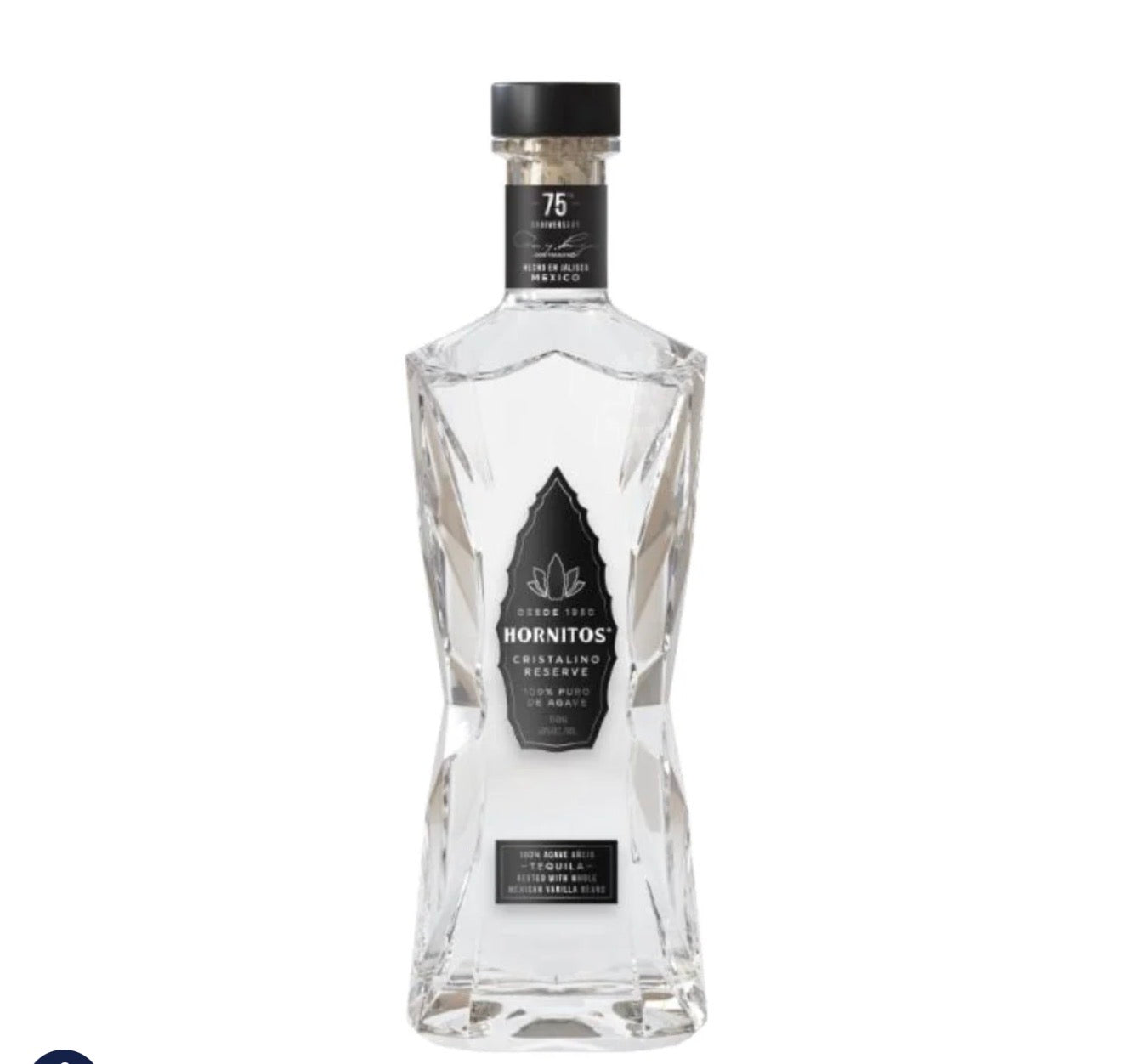 Hornitos Cristalino Reserve Tequila 75th Anniversary