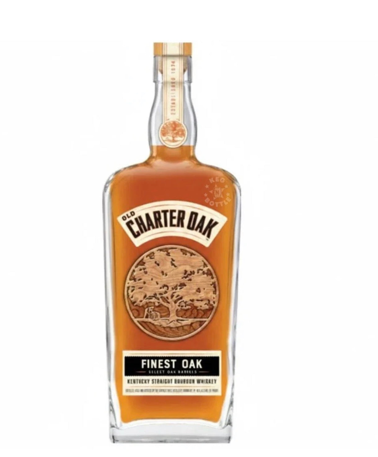 Old Charter Oak Finest Oak Straight Bourbon Whiskey