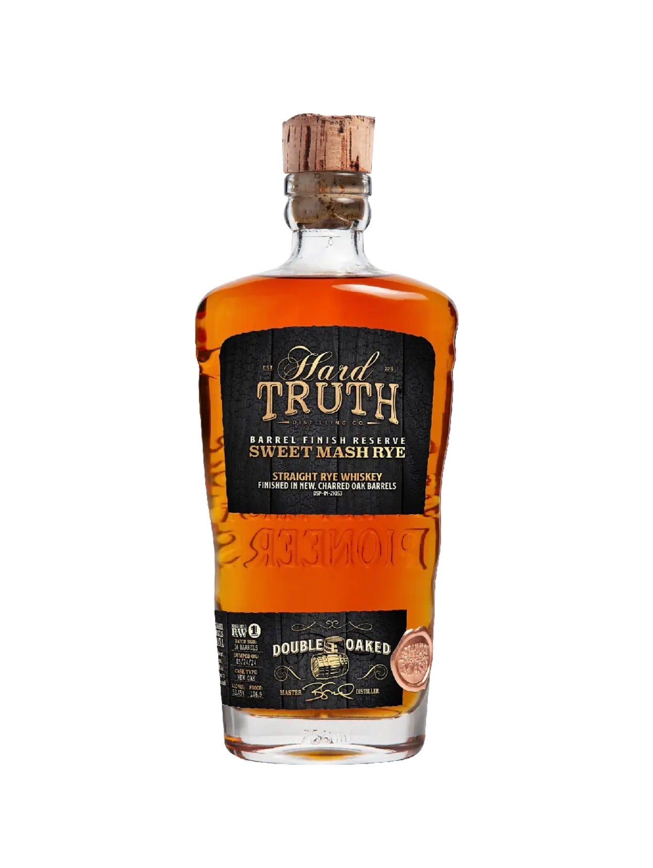 HARD TRUTH DOUBLE OAKED SWEET MASH BOURBON