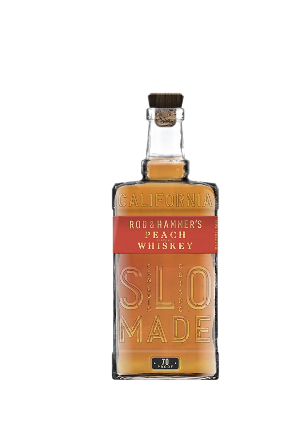 Rod & Hammer's Slo Stills Peach Flavored Whiskey 70