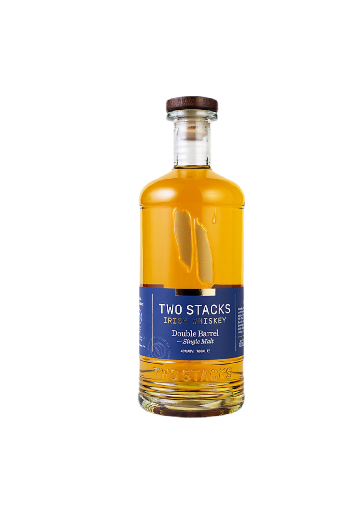 Two Stacks Single Malt Irish Whiskey Double Barrel 86