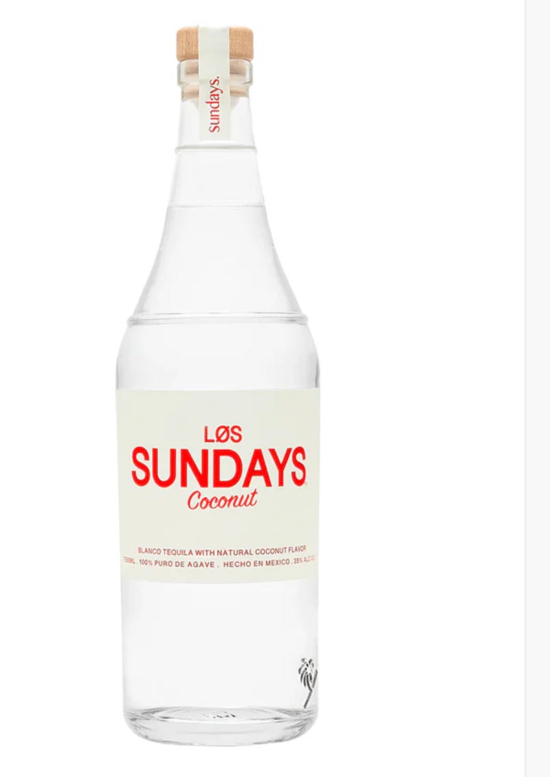 Los Sundays Coconut Tequila 750 ml