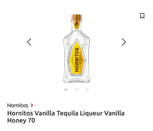 Hornitos Vanilla Tequila Liqueur Vanilla Honey 70
