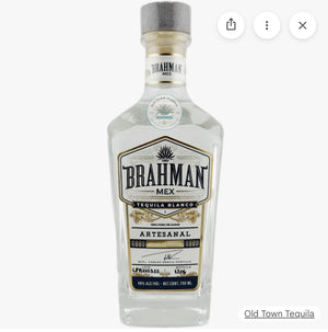 brahman tequila blanco 750 ml