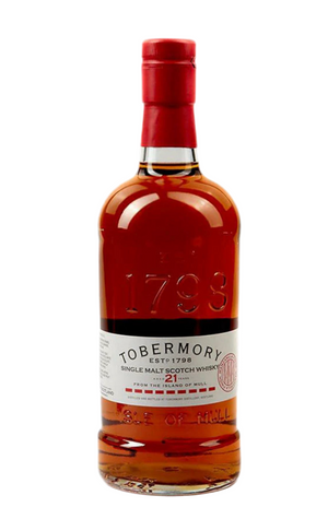 Tobermory Single Malt Scotch 21 Yr 92.6