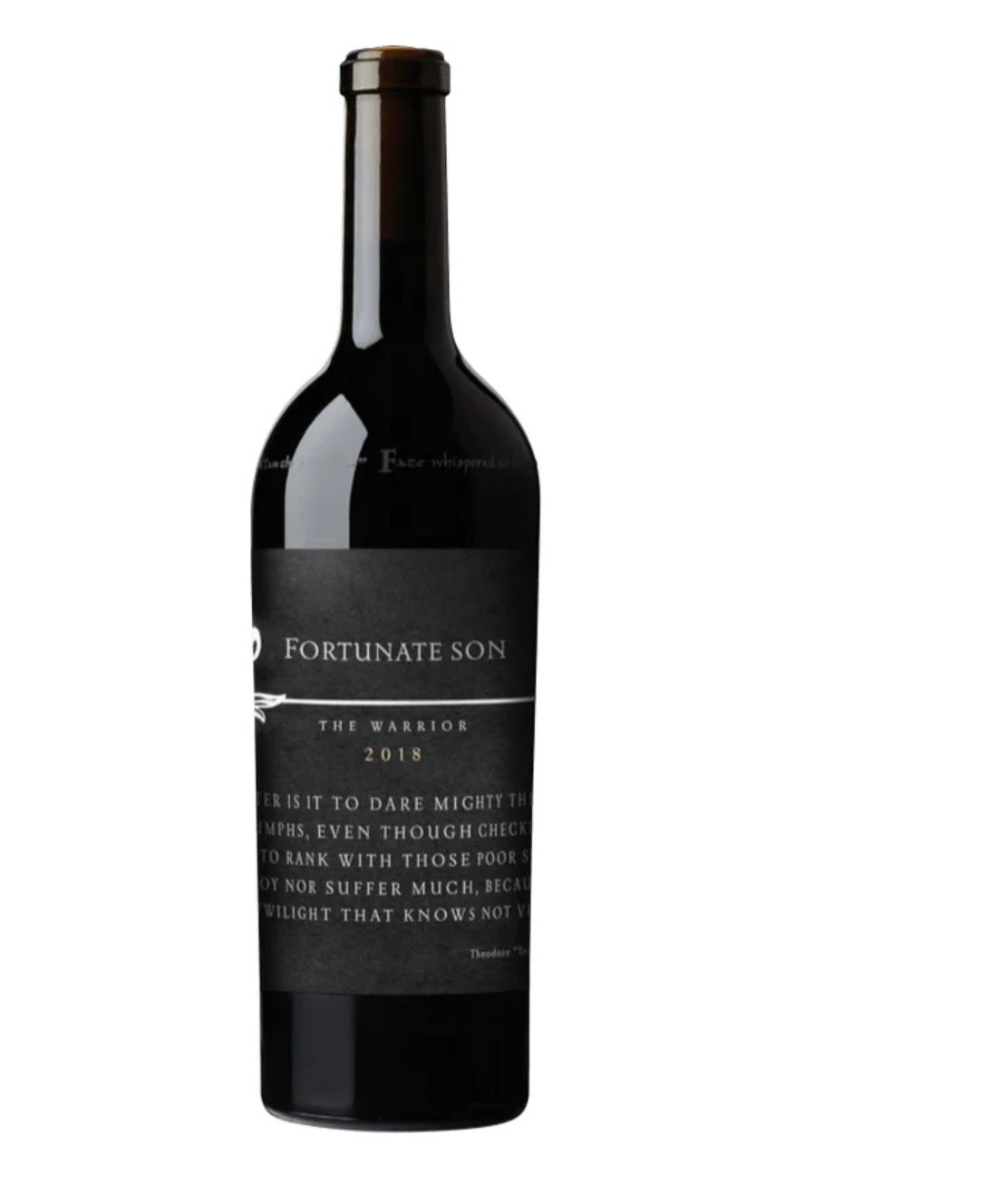 Fortunate Son Cabernet Sauvignon The Warrior Napa Valley
