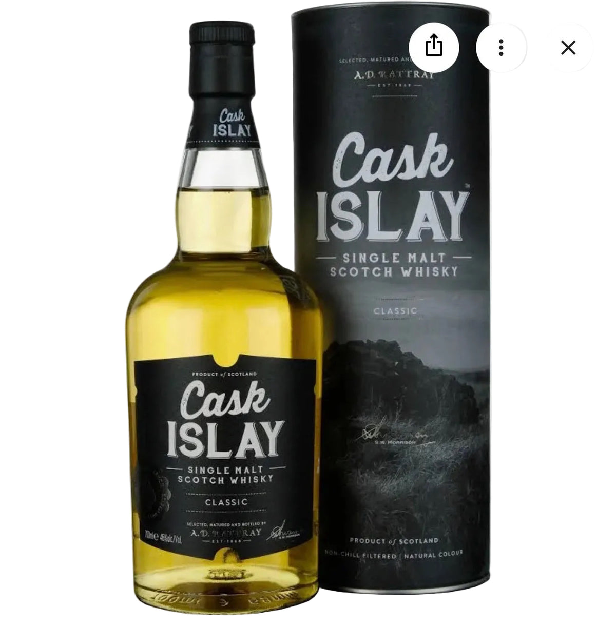 Cask Islay Single Malt Scotch Whisky