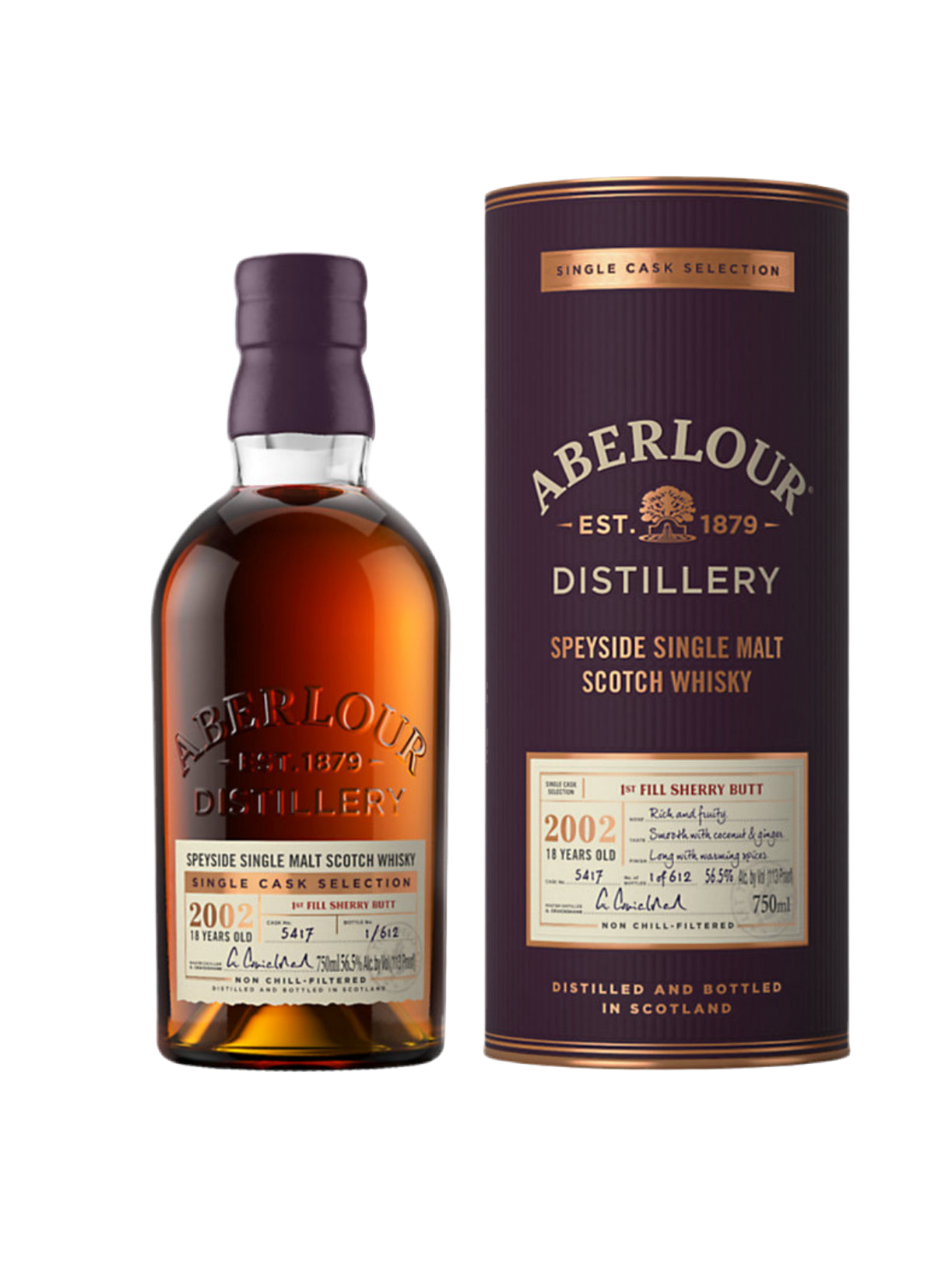 Aberlour Single Malt Scotch 18 Yr 86