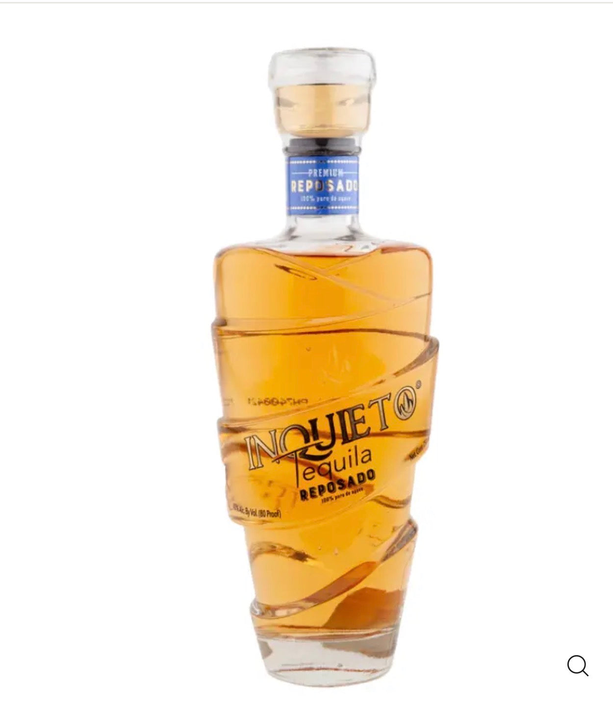 INQUIETO TEQUILA REPOSADO 750ML