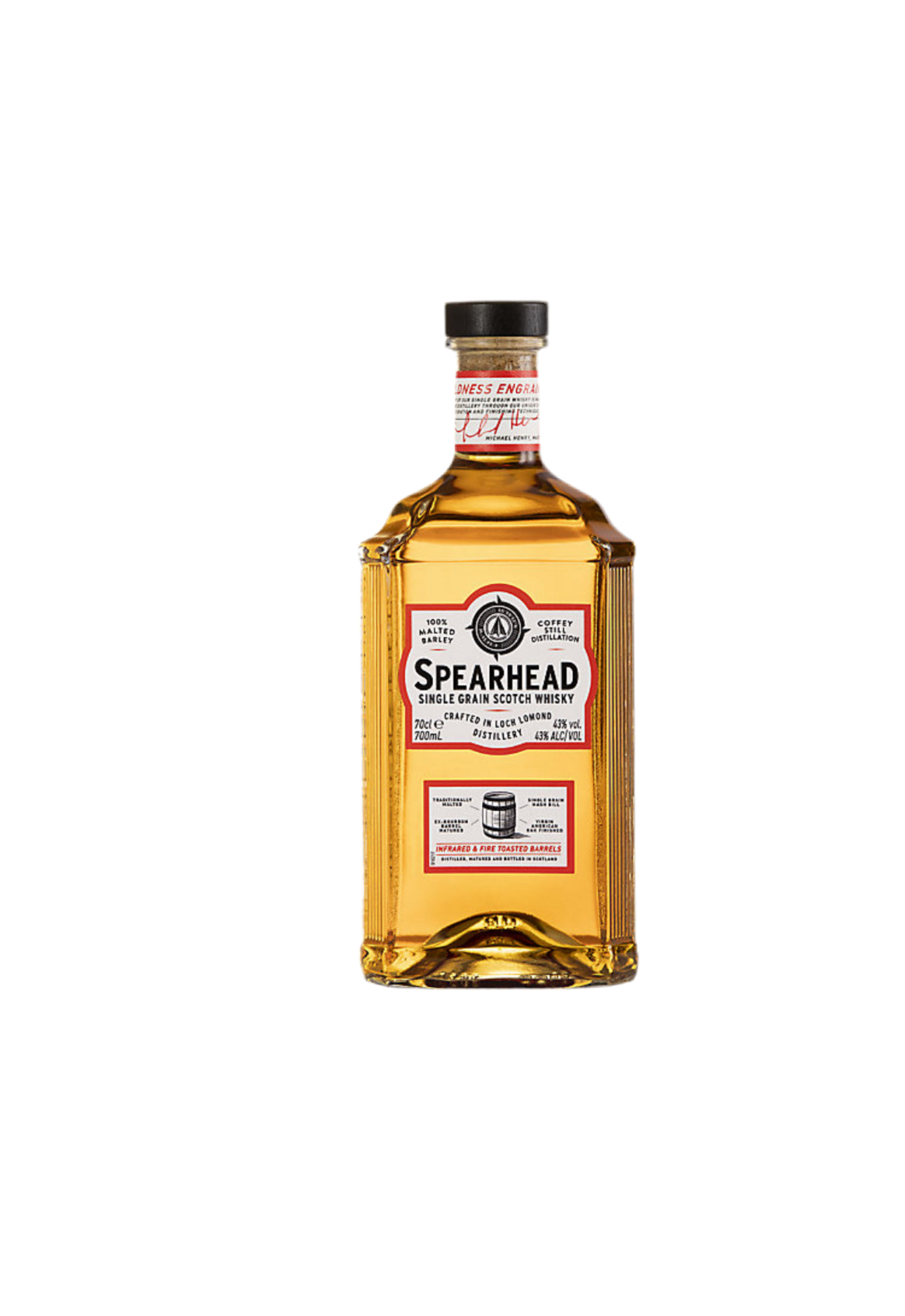 Spearhead Single Grain Scotch Infrared & Fire Toasted Barrels 86