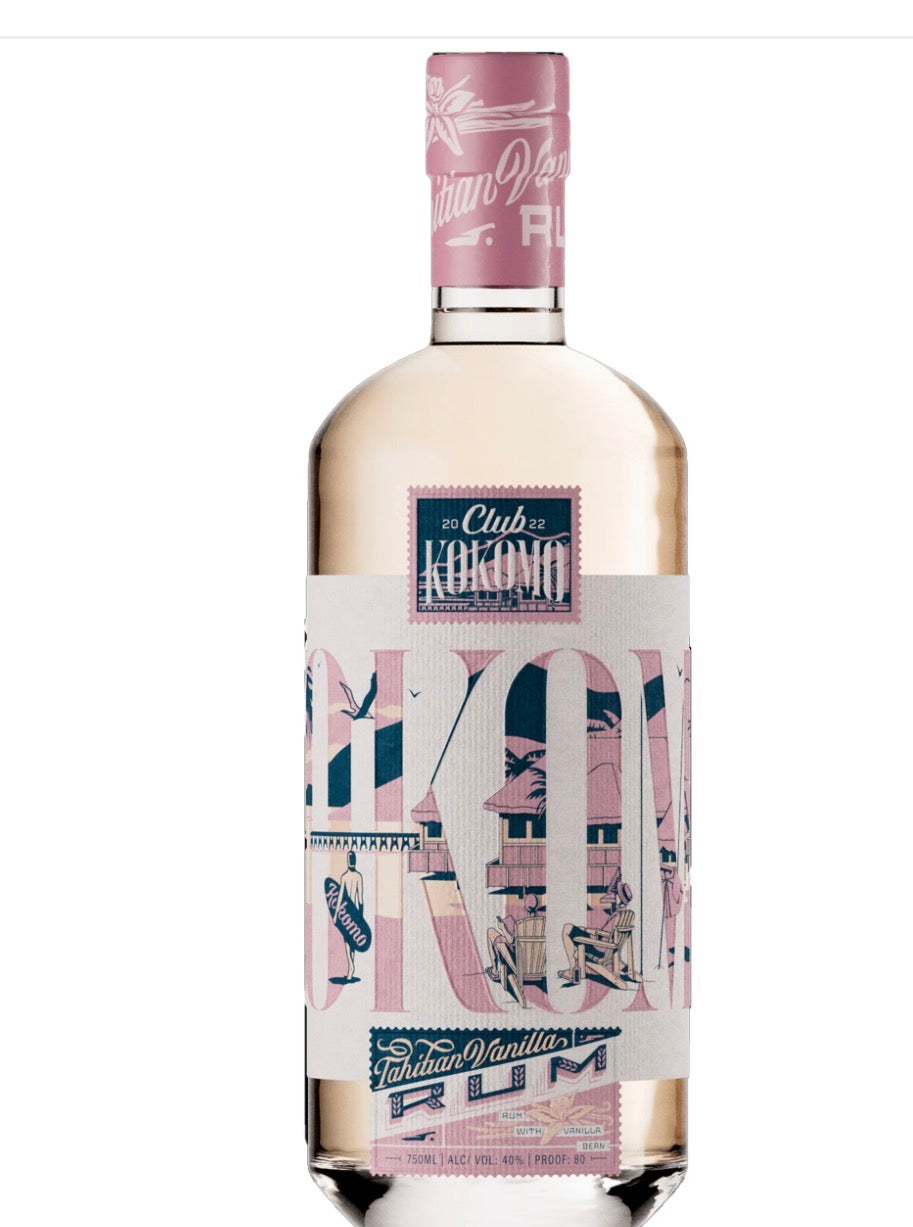 Club Kokomo Tahitian Vanilla Rum 750 ml