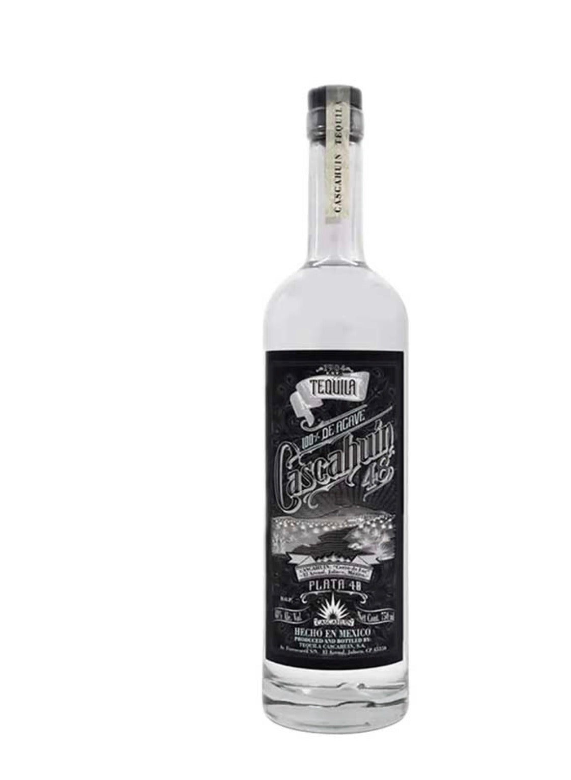 Cascahuin 48 Plata Tequila 750ml
