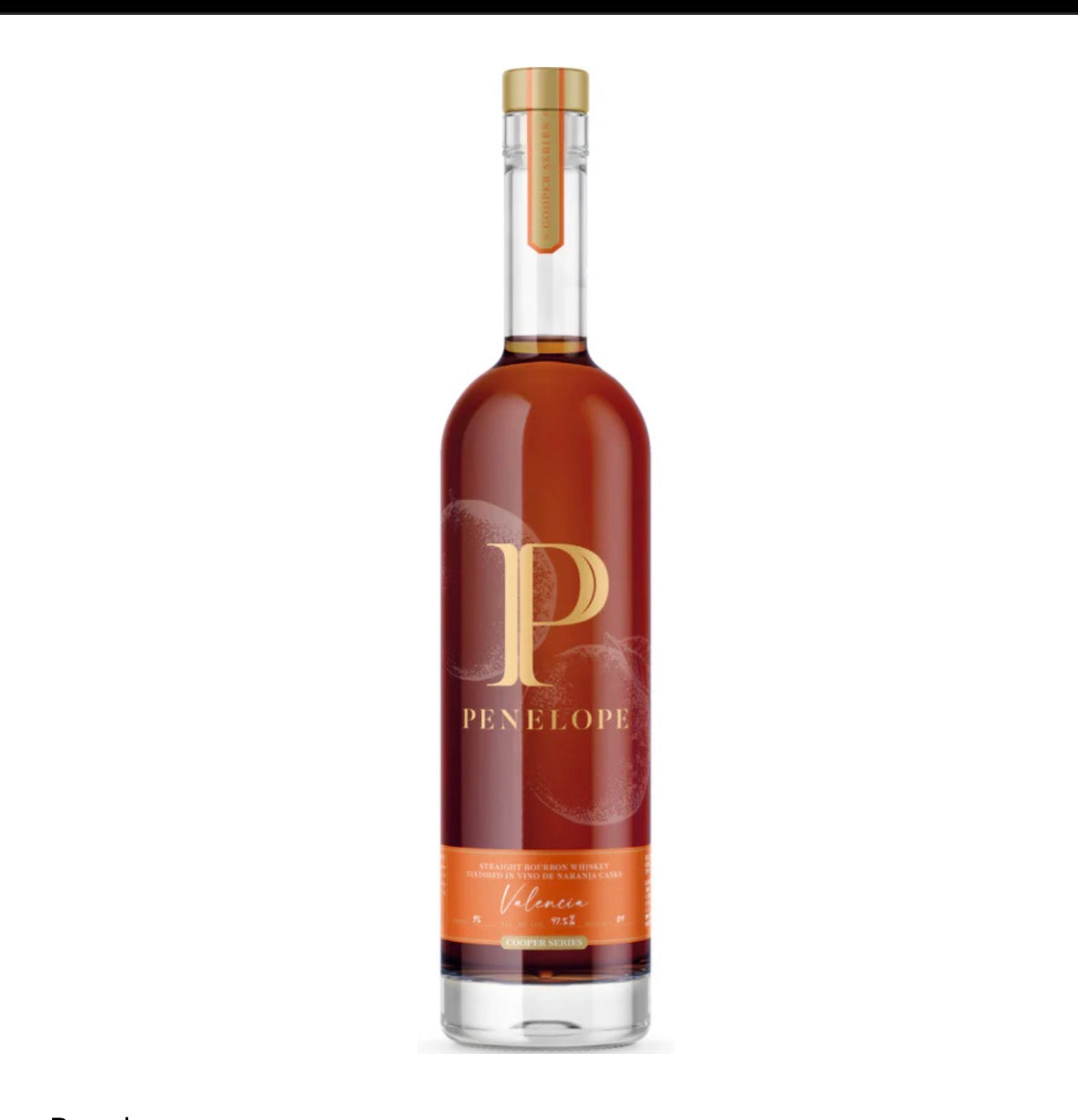 Penelope Whiskey Valencia 6B 750ML