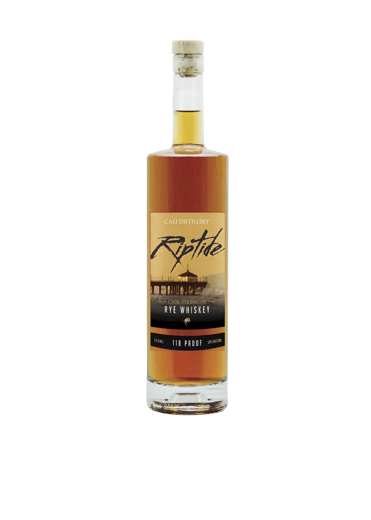 CALI RIPTIDE RYE WHISKEY 750ml