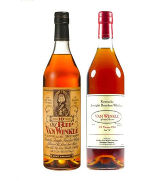 Pappy Van Winkle 10 Year & 12 Year Lot B Bourbon Bundle