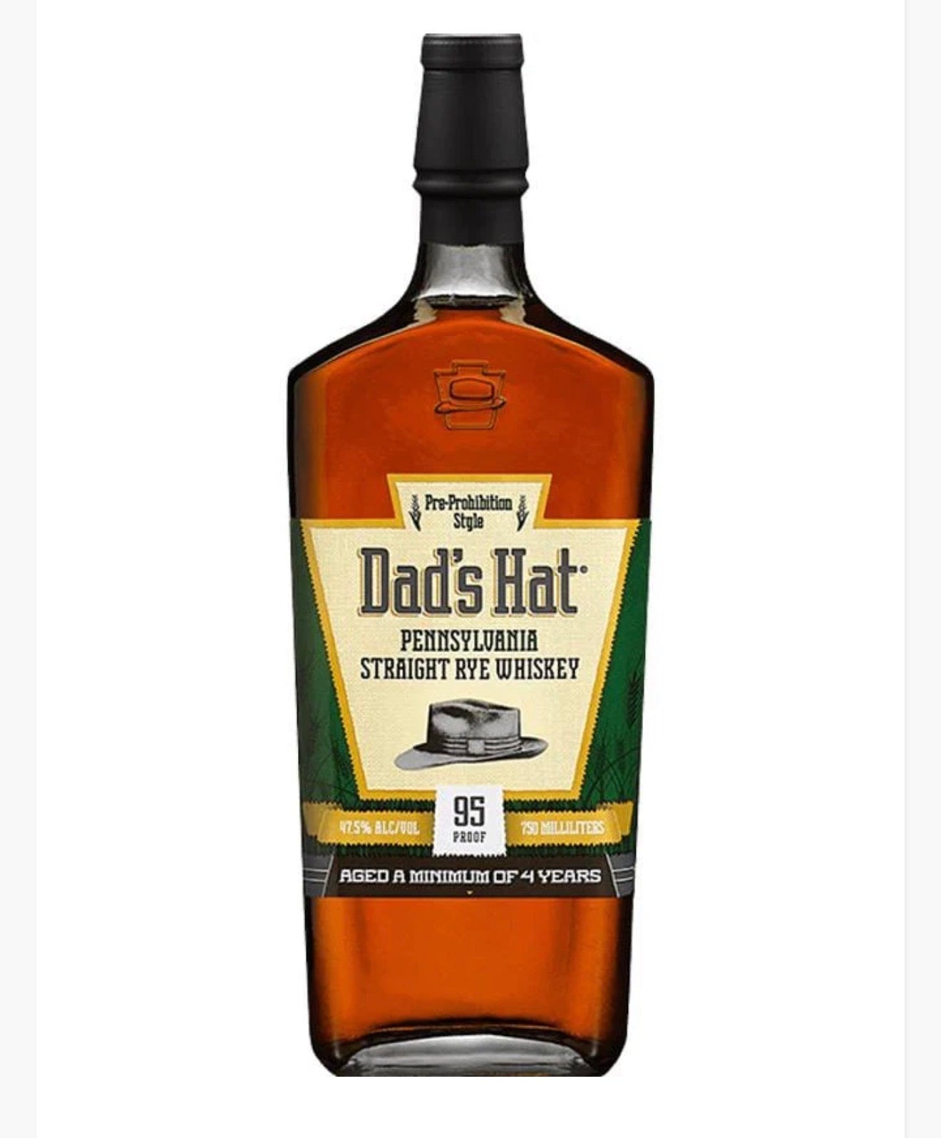 DAD'S HAT PENNSYLVANIA STRAIGHT RYE 4 YR WHISKEY
