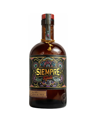 siempre tequila anejo 750 ml