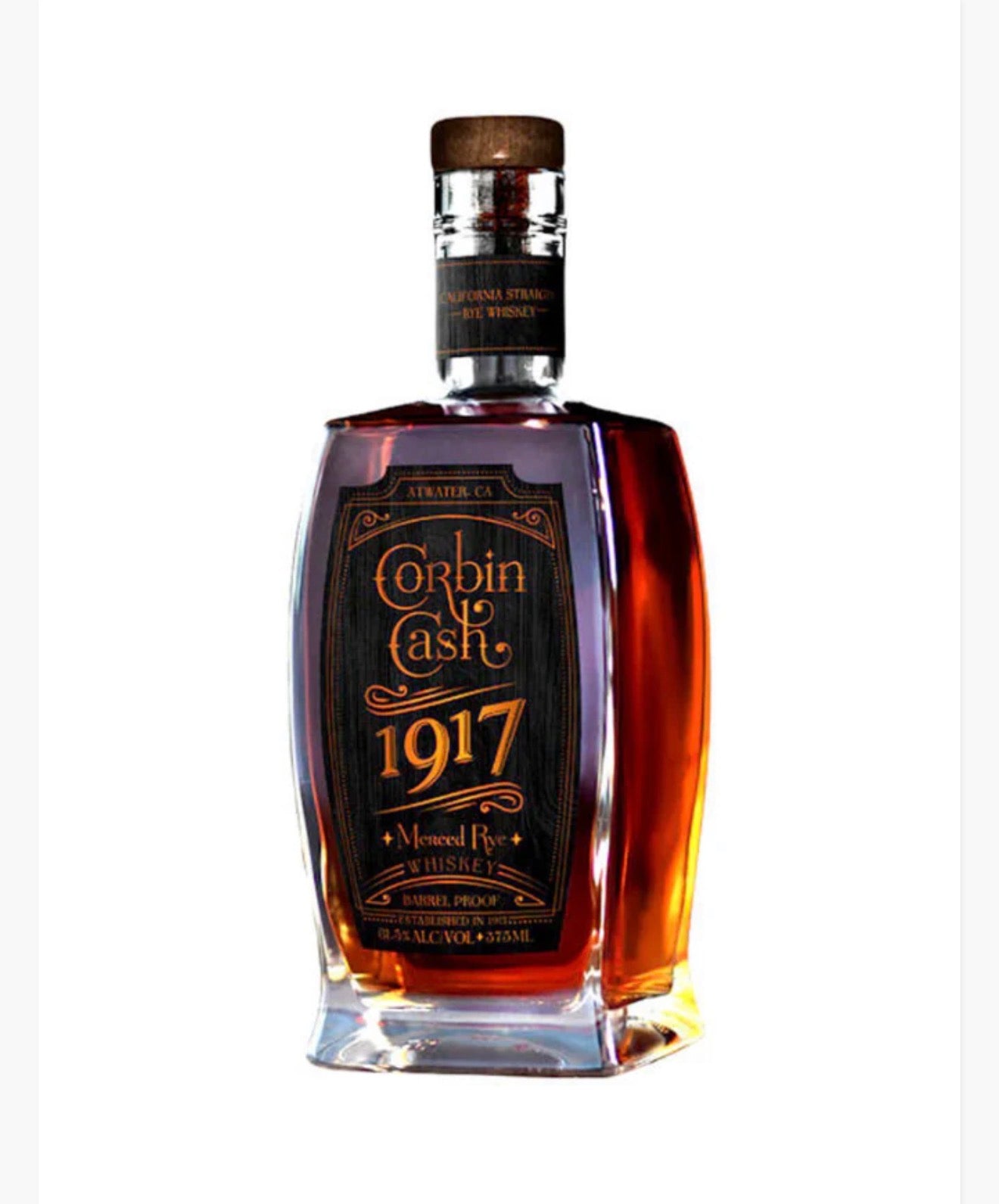 CORBIN CASH 1917 BARREL PROOF 5 YR RYE