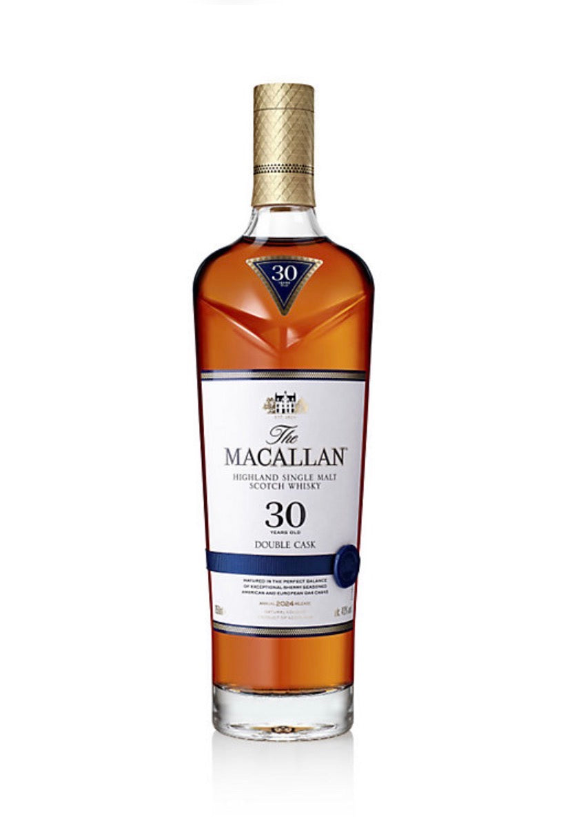 THE MACALLAN SINGLE MALT SCOTCH DOUBLE CASK 30 YR