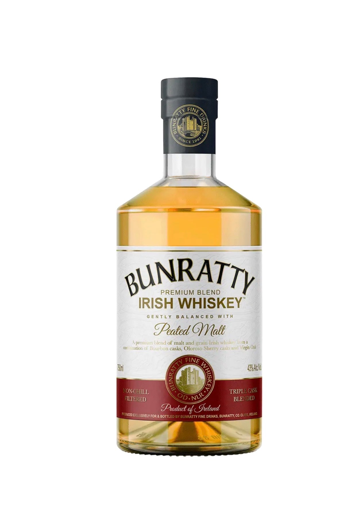 *BUNRATTY IRISH WHISKEY