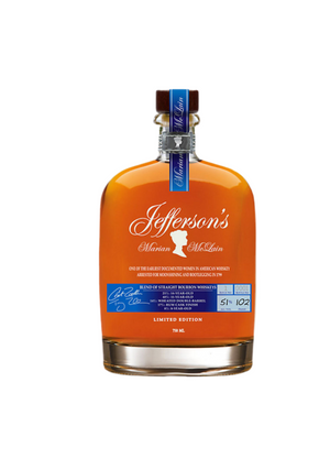 Jefferson's Straight Bourbon Marian Mclain Limited Edition 106
