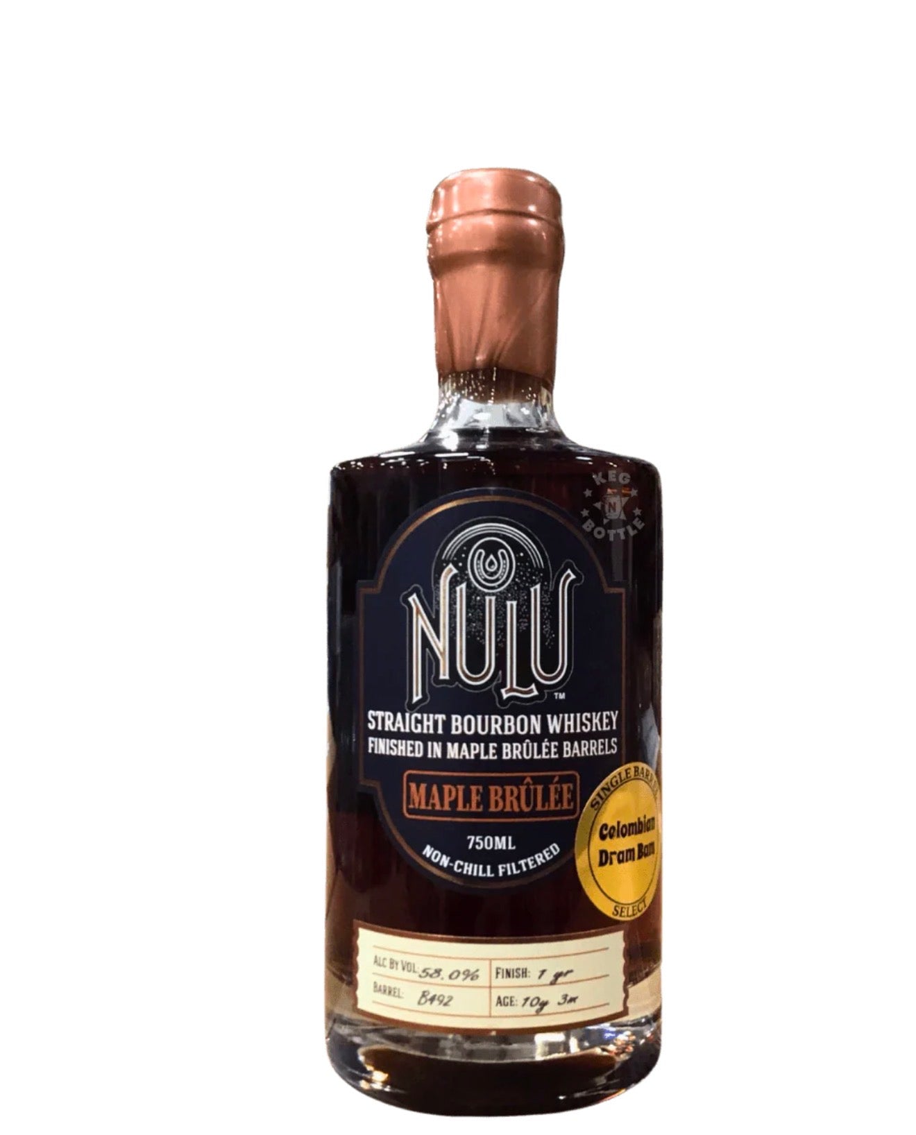 NULU MAPLE BRULEE BOURBON 10 YR 750 ml