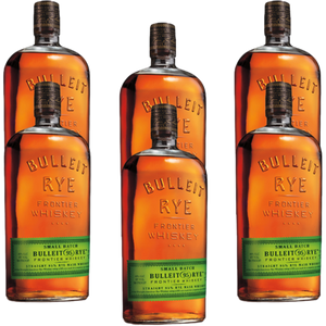 Bulleit 95 Rye Frontier Whiskey 6 Bottles - 750ML