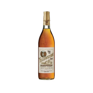 Bottle of Yellowstone Bourbon Whiskey on a white background