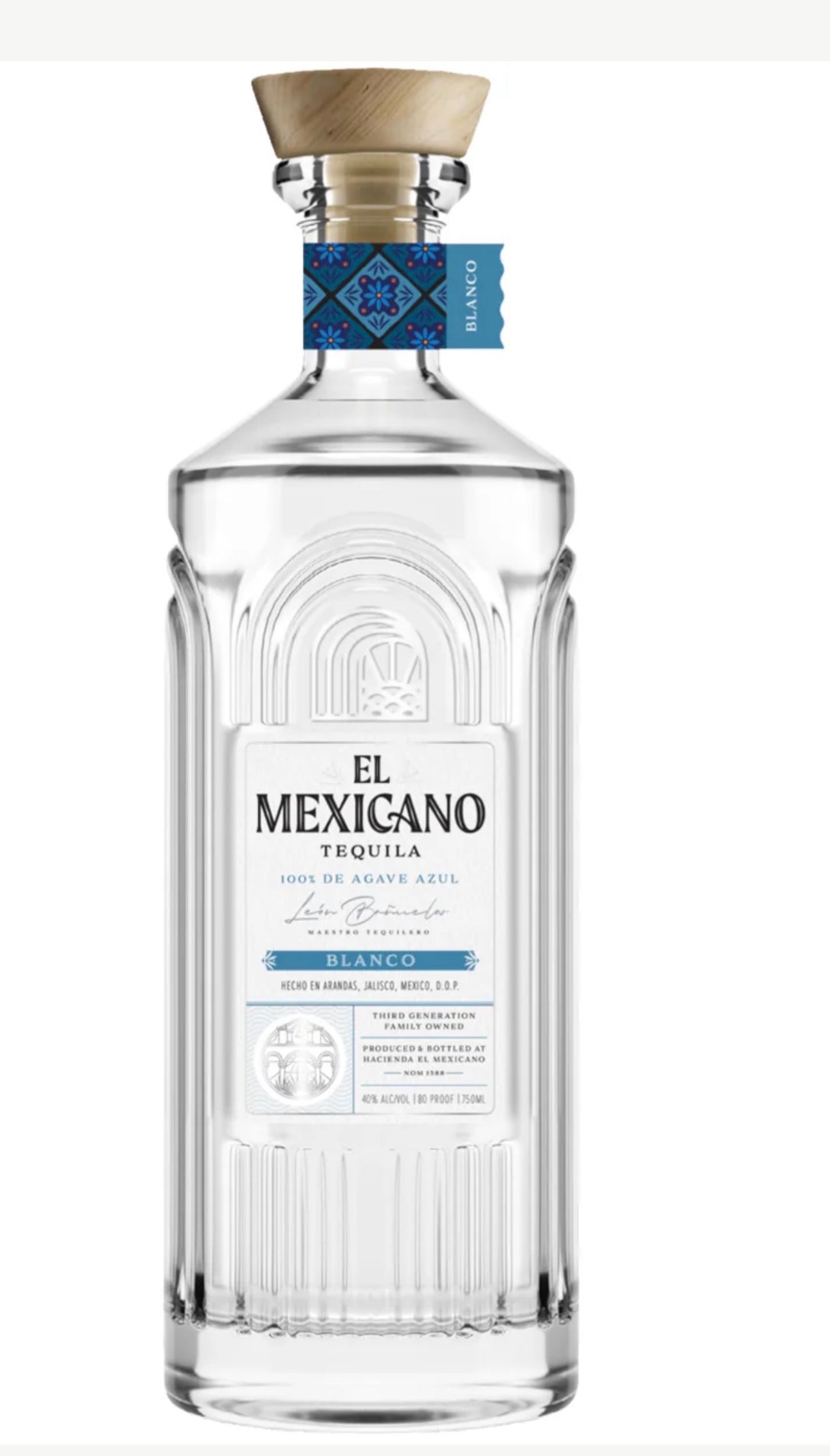 EL MEXICANO TEQ BLANCO 80